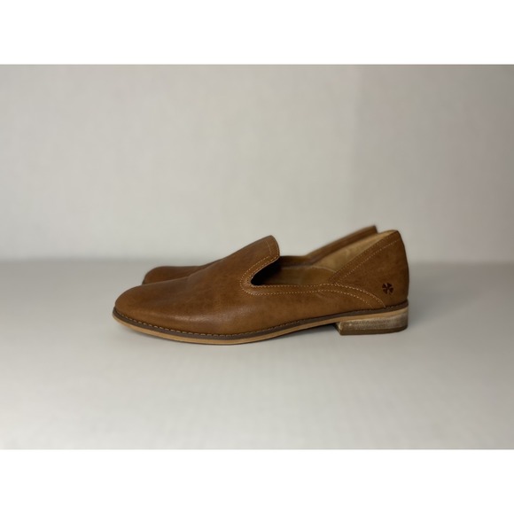 Lucky Brand Women's Leather Ellanzo Loafer In Ginger Size 8M - Picture 3 of 16